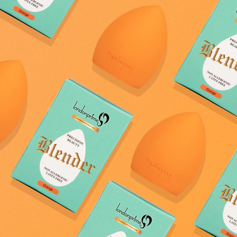 London Prime Precision Beauty Blender - Orange