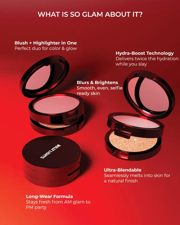 COLORBAR Bollylights Insta-Glam Flush & Blush Duo 15g