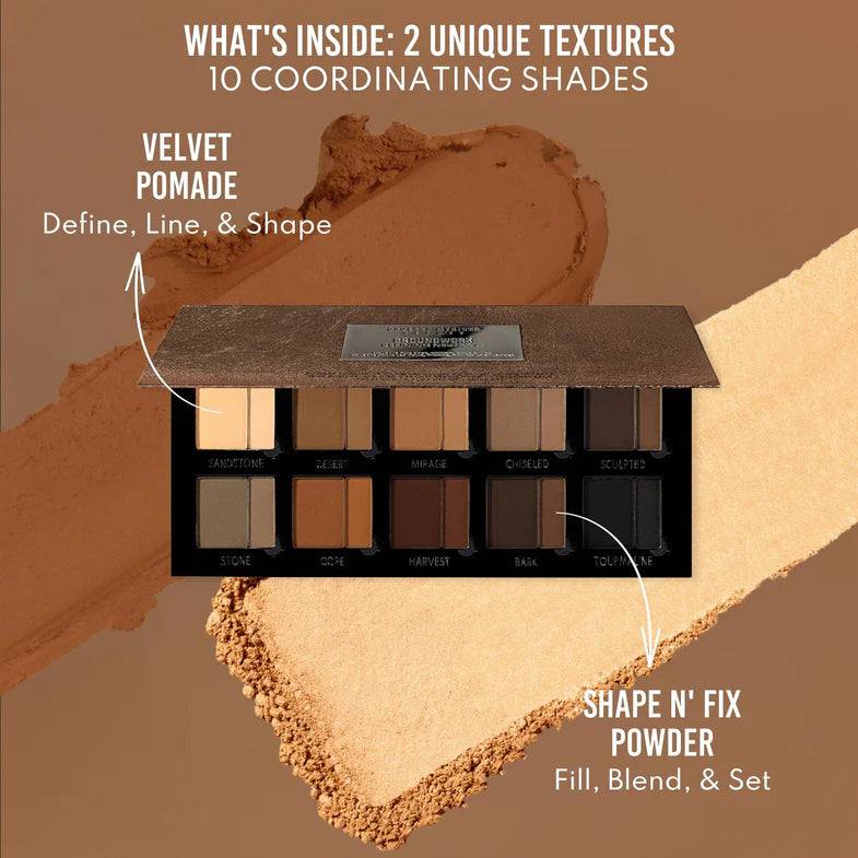 Danessa Myricks Beauty Groundwork Palette Defining Neutrals 26g