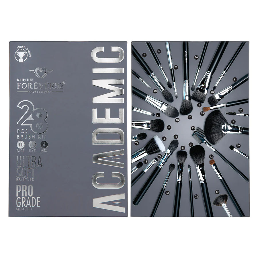 Forever52 Academic 28 Pcs Brush Kit XZ025