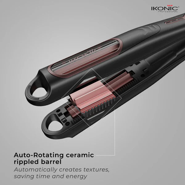 Ikonic Professional Rolling Plates Super Crimper Grey