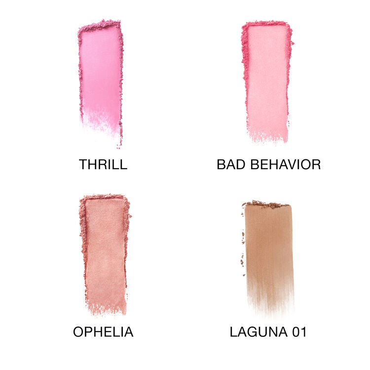 NARS HOT ESCAPE CHEEK PALETTE 0.12 Oz, 3.5g (x4)