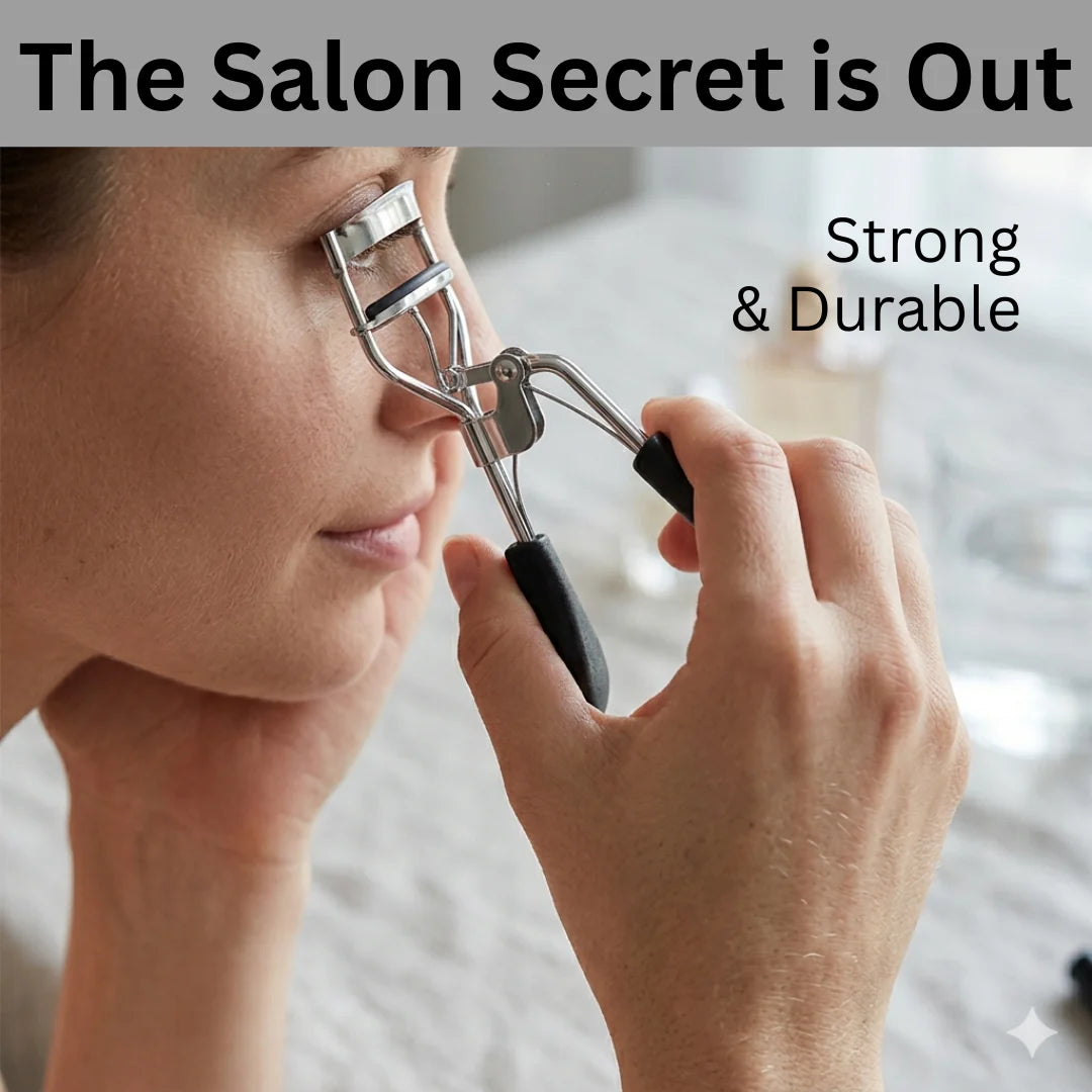 Glam Strokes By London Prime Professional Eyelash Curler - Premium Precision Tool