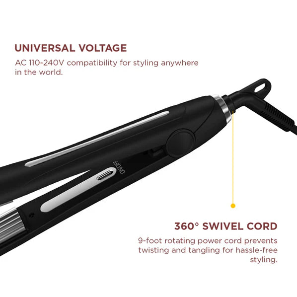 Ikonic Professional Slim Titanium Crimp 2.0 Hair Crimper