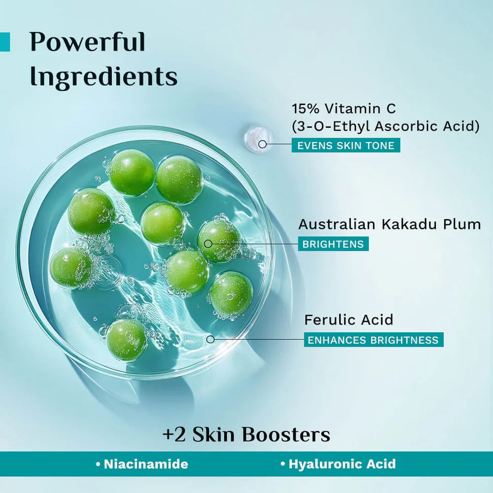 pilgrim 15% Vitamin C Face Serum For Advanced Brightness (20 ml)