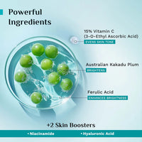 pilgrim 15% Vitamin C Face Serum For Advanced Brightness (20 ml)
