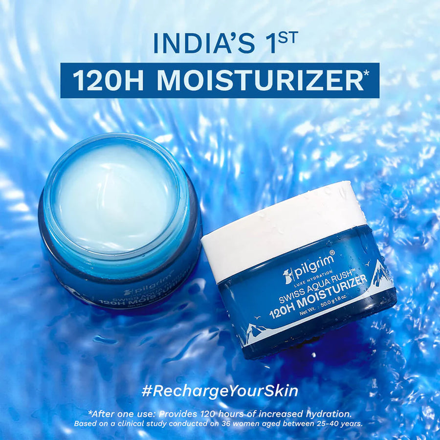 PILGRIM Swiss Aqua Rush™ 120H Moisturizer 50g