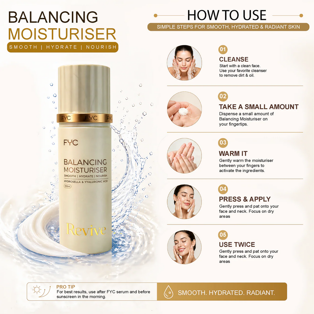 FYC Balancing Moisturiser – Revive (100ml)