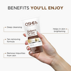 Oshea Herbals Radiance D-Tan Face Scrub 120g
