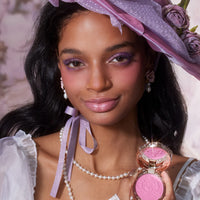 Flower Knows Violet Strawberry Rococo Embossed Blush G02 Little Cranberry