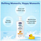 Chicco Baby Moments Gentle Body Wash & Shampoo Oats Extract & Apricot 0% 500ml