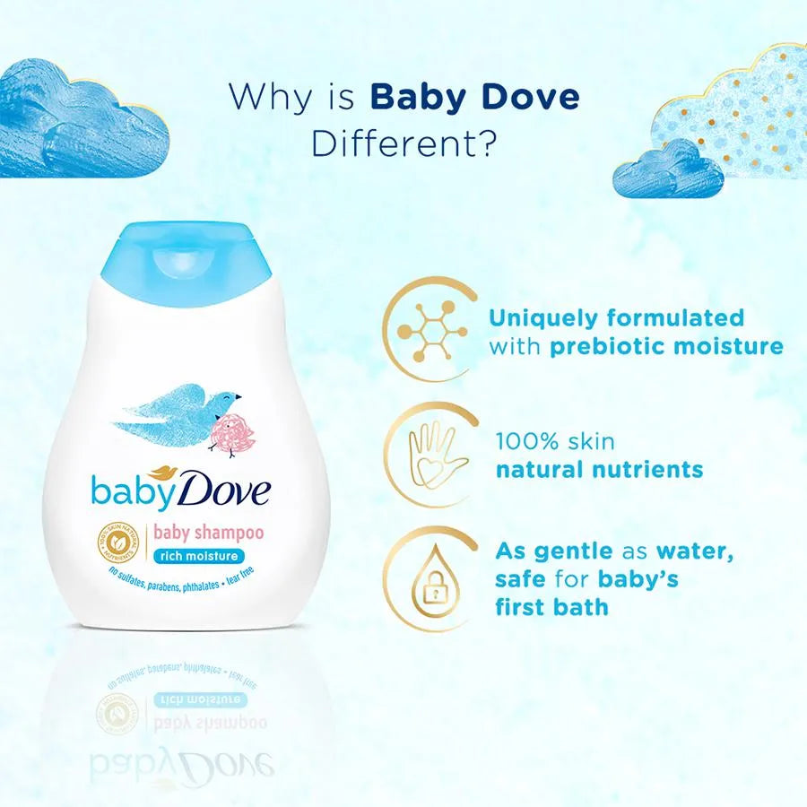 Dove Baby Sensitive Care Baby Shampoo Rich Moisture 400ml