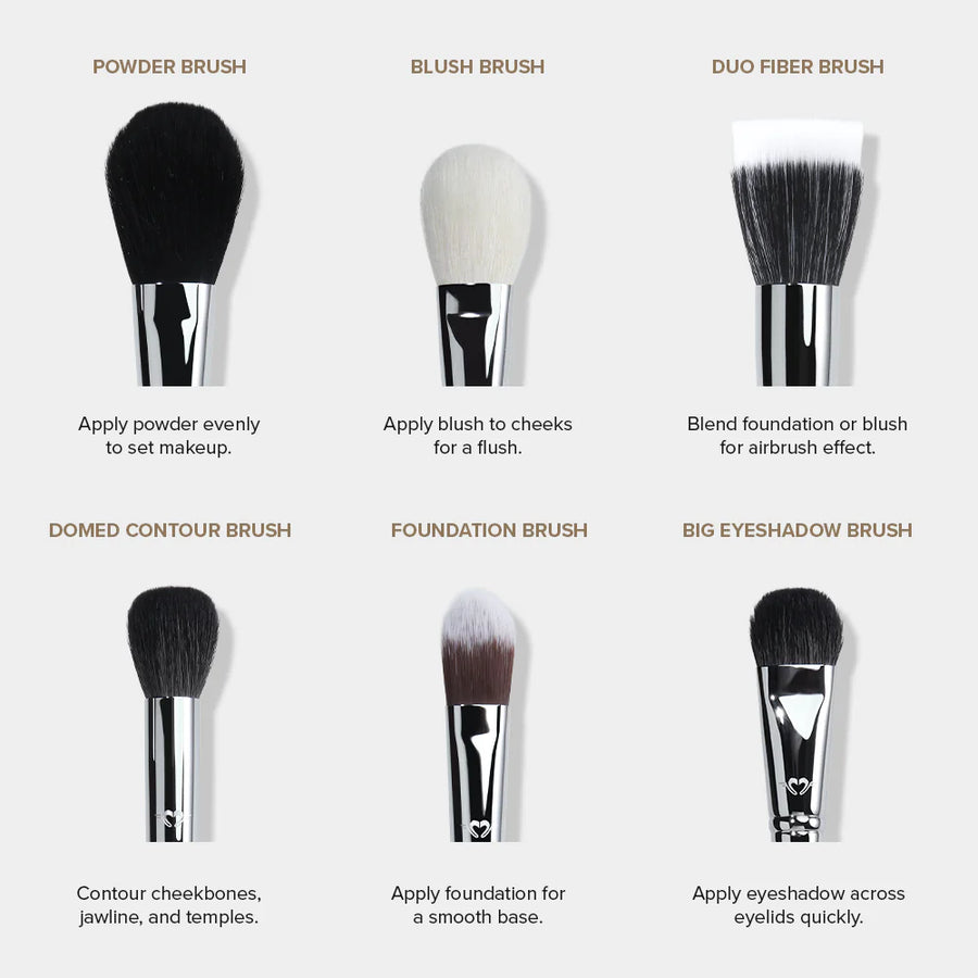 Forever52 Academic 18 Pcs Brush Kit XZ024