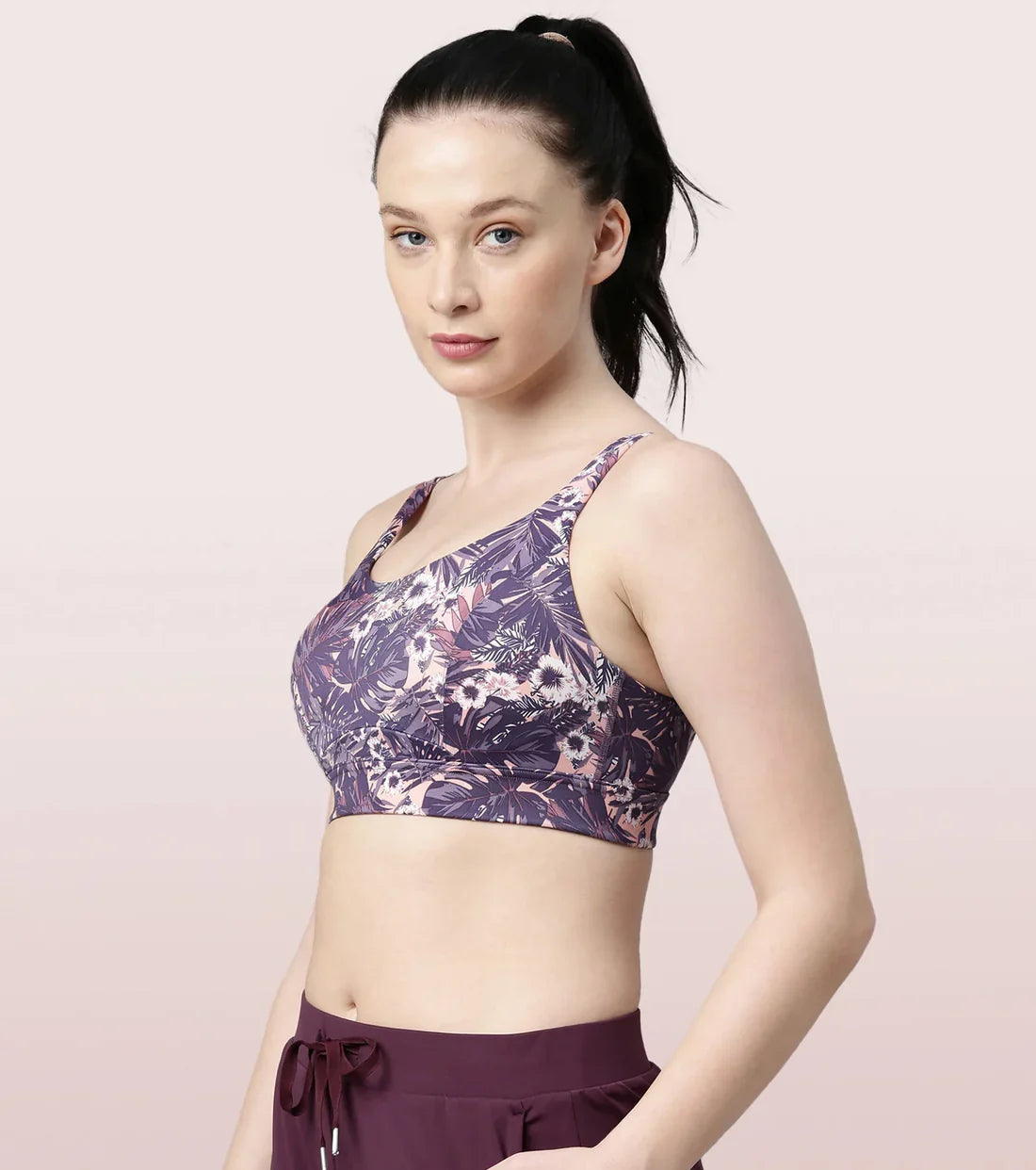 Enamor SB18 Convertible Back High Impact Bra - Padded - Wirefree