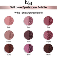 Kay Beauty Self Love Eye Kanvas Eye Shadow Palette 10Gm