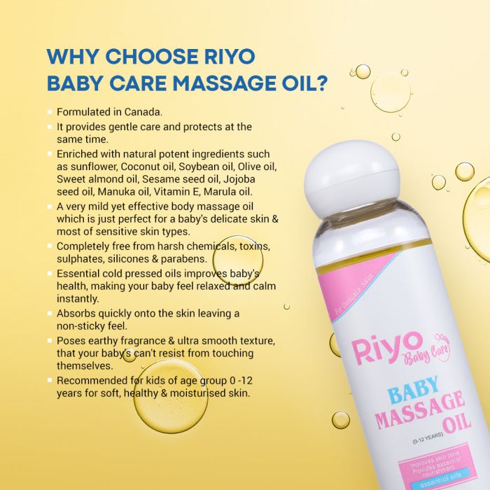 Riyo Herbs Baby Care Baby Massage Oil 100ml