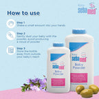 Sebamed Baby Powder For Delicate Skin With Olive Oil 400gm