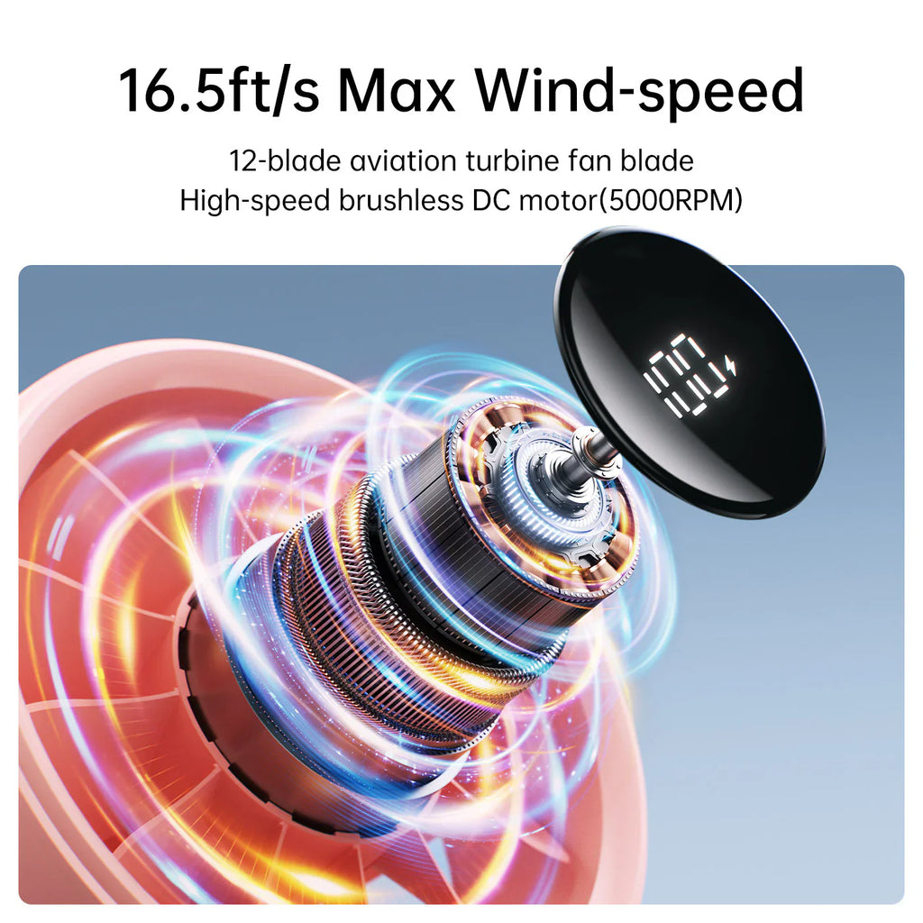 JisuLife The World's No.1 Portable Fan Brand Handheld Fan Life4