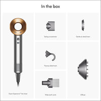 Dyson Supersonic™ Hair Dryer, Nickel/Copper HD08
