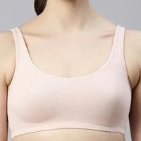 Enamor SB06 Low Impact Cotton Sports Bra - Non-Padded • Wirefree