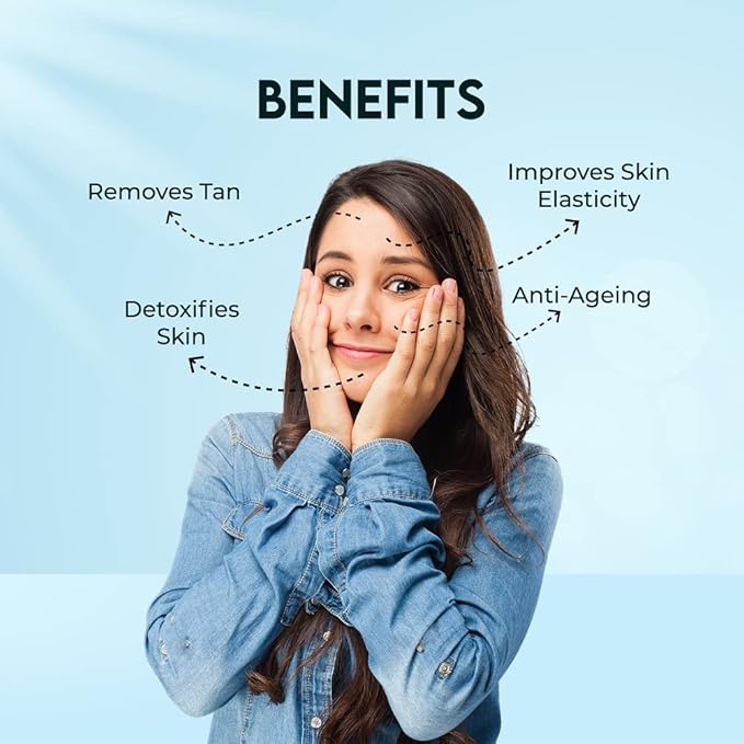 Jovees Herbal Bio-Retinol Revita Ageing Face Mask For Glowing Skin, De-Tan, Pores Tightening & Reduce Sign of Ageing | Made with Eco Certified Bio-Retinol For Men/Women 75g