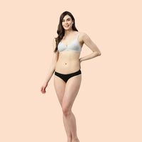 Enamor-A039 Perfect Coverage T-Shirt Bra - Supima Cotton Padded Wirefree Medium Coverage