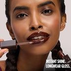 Nykaa Lip Grip No-Transfer Gloss Intense Shine Liquid Lipstick Gloss Intense Shine Liquid Lipstick 2ml