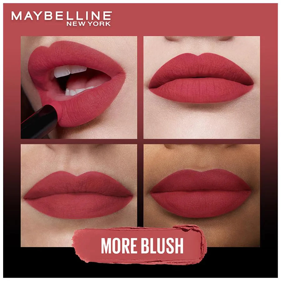 Maybelline New York Colour Sensational Ultimatte Lipstick Highly Pigmented Lightweight Formula 499 More Blush 1.7gm