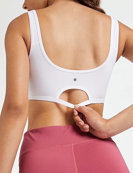 Enamor SB06 Low Impact Cotton Sports Bra - Non-Padded • Wirefree