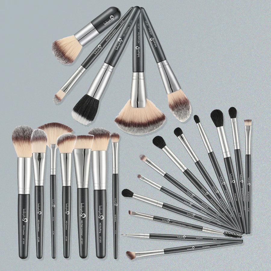 LONDON PRIME HD PROFESSIONAL BRUSH SET {SKIN COLOR} 24 PCS