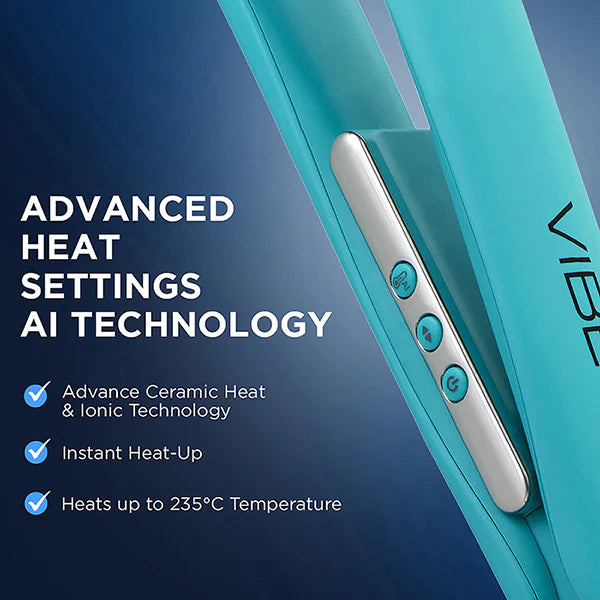 Ikonic Professional Hair Iron Vibe + ( Teal )