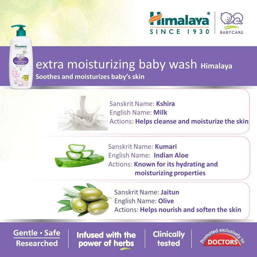 Himalaya Moisturizing Baby Wash 100ml