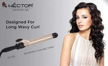 Hector Professional Curling Iron (Tong) HT-315