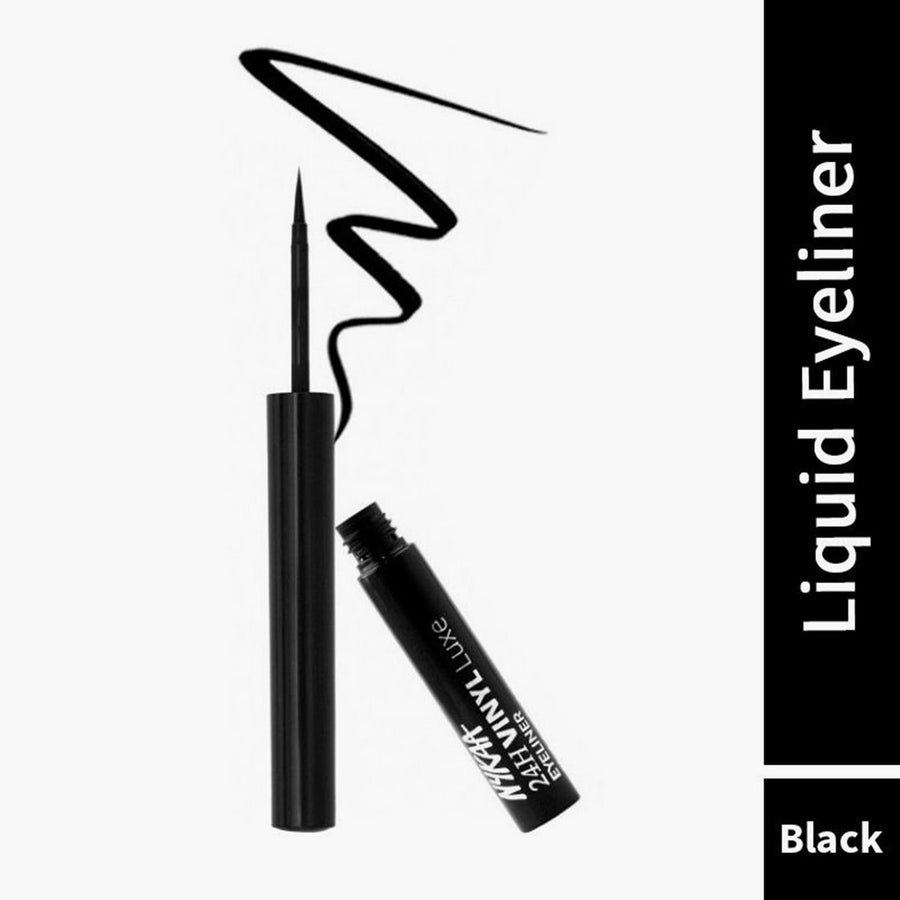 NYKAA 24H Vinyl Luxe Eyeliner black granite 001 (1.7ml)