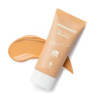 Mamaearth Glow Serum BB Cream with Vitamin C & Turmeric - 25 g | Long Lasting Natural Coverage | SPF 30 PA++ Sun Protection| Lightweight & Hydrating