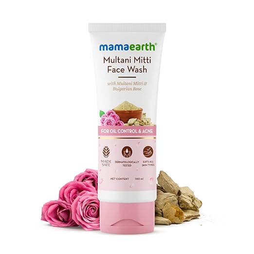 Mamaearth Multani Mitti Face Wash with Multani Mitti & Bulgarian Rose – Mani Ram Balwant Rai
