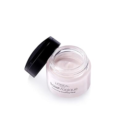 L'Oreal Paris Smoothing Face Primer, Minimised Pores and Fine Lines, Hydrating with Matte Finish, Ideal Base for Makeup, Magique, 15 ml