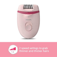 Philips BRE285/00 Compact epilator with Opti-Light for Legs, Arms & Underarms