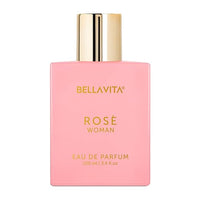 Bella Vita Luxury Rose Woman Eau De Parfum Perfume for Women with Black Currant, Vanilla, Jasmine|Floral & Sweet EDP Long Lasting Fragrance Scent 100 ML