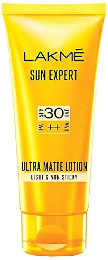 Lakmé Sun Expert SPF 30 PA++ Ultra Matte Lotion, 100 ml