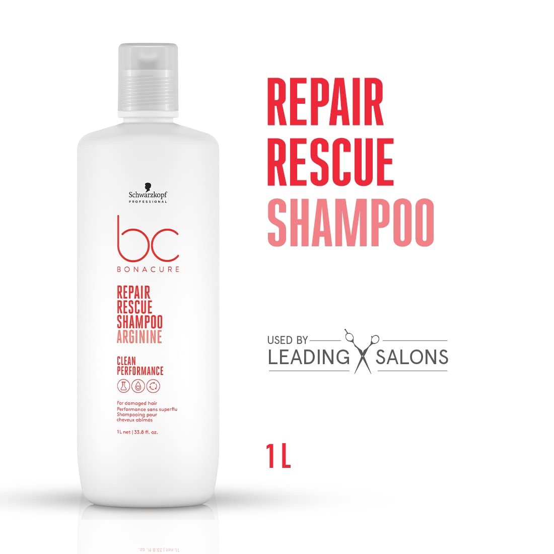 Schwarzkopf Professional Bonacure Repair Rescue Shampoo Arginine 1L