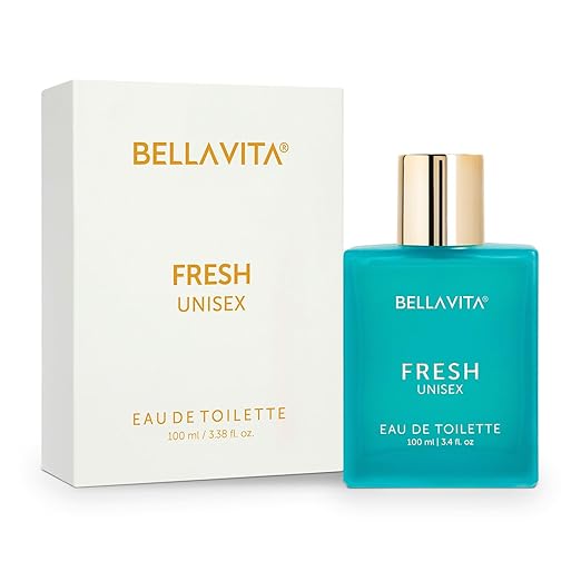 Bella Vita Luxury FRESH Unisex Eau De Toilette Perfume with Bergamot, Lavender,Ylang Ylang|Premium, Long Lasting Fresh Fragrance for Men & Women, 100ML