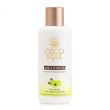 COCO SOUL AMLA HAIR OIL OOWERRED WITH EXTRA VIRGIN COCONUT OIL 200ml
