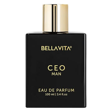 Bella Vita Luxury CEO Man Eau De Parfum Perfume with Lemon, Lavender, Tonka, Mandarin & Vetiver|Premium, Long Lasting Woody Fragrance for Men, 100 ML