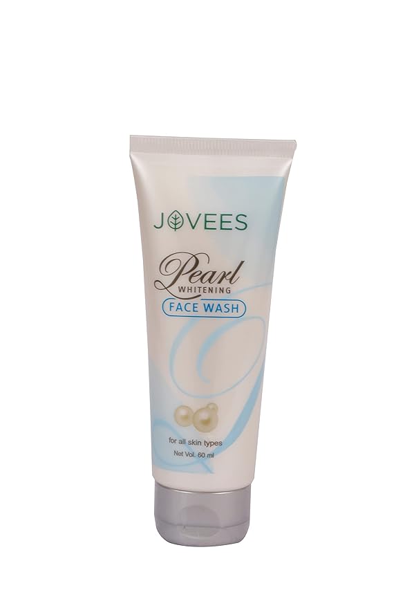 Jovees Pearl Whitening Face Wash, 60gm