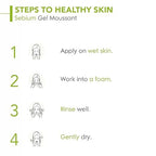 Bioderma Sebium Gel Moussant Purifying Cleansing Foaming Gel Combination To Oily Skin, 100ml