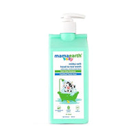 Mamaearth Milky Soft Head to Toe Wash With Oats, Milk, and Calendula for Babies- 400 ml 2-in-1 Tear-Free Body Wash & Shampoo | Moisturizes and Soothes Skin