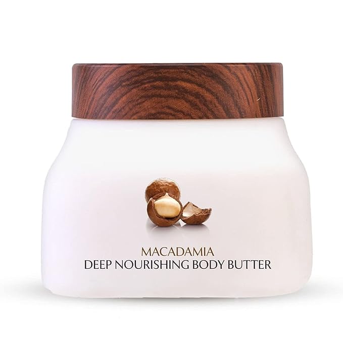 PureSense Relaxing Macadamia Deep Nourishing Body Butter, Sulphate & Paraben Free, Deeply Nourishes Skin, 140 ml