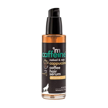 mCaffeine Anti Dandruff Serum for Hair | Coffee, Macademia Oil & Vitamin E | For Frizz Control & Dandruff Control | SLS & Paraben Free - 50ml
