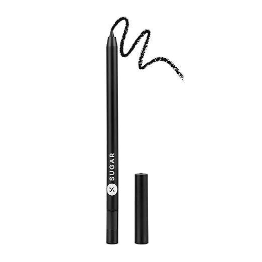 SUGAR Cosmetics Eyes Eyes Baby Gel Eyeliner | 16 Hrs Long wear Creamy Matte Finish | Smudgeproof & Transferproof | Intense Black Pigment Formula | 0.6 g - 01 Esmeralda